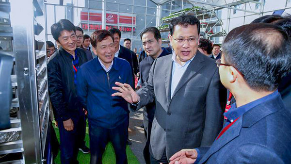 浙江省省長袁家軍關心浙江省農業信息化建設并托普云農智能測報設備十分看好